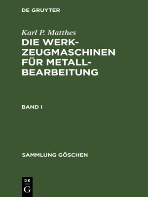 cover image of Karl P. Matthes